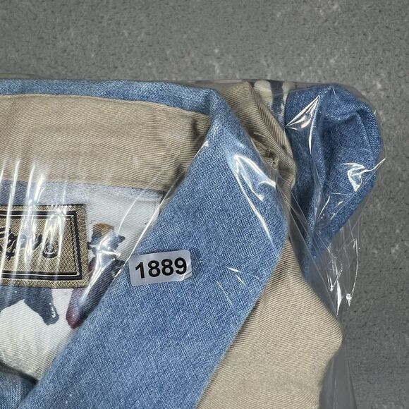 VTG Roper Western Border Rodeo Print Shirt Men’s Large Cowboy Rodeo Ranch Horses - Picture 13 of 14